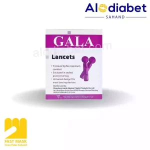 سوزن لانست 4 پر گالا 100 عددی ا Lancets Gala | الو دیابت